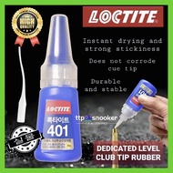 LOCTITE multipurpose super strong instant adhesive 401 snooker cue tip glue