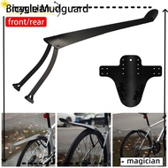 MAG 1Pcs Bike Mudguard, Black Folding Cycling Accessories Bicycle Fenders, Portable MTB Rear Front Foldable Mud Guard BMX DH and Gravel