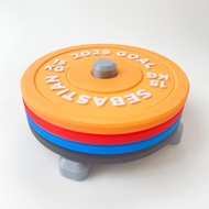 Coaster | Gym plate coaster set | Customisable functional display coaster set