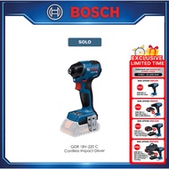 BOSCH GDR 18V-220 C 18V Cordless Impact Driver Impact Wrench GDR18V220C GDR 18V 220 C GDR 18V220C