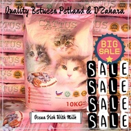 Cattus Cat Food Ocean Fish With Milk 10kg Makanan Kucing CATTUS 10kg
