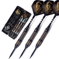 CUESOUL Scorpion Series Professional Brass Darts Steel Tip Dart Set 22g/24g/26g Dart 3 pieces