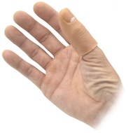 15Pcs Simulation Finger Sleeve Fake Thumb Tip Finger Magic Prank Trick Prop Toys Finger Trick Props 