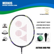 COD YONEX NEW ASTROX 88D  PRO Badminton Racket Full Carbon Single 4U 26Lbs 83g Made In Japan