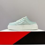 FILA Women's Mules Lazy Shoes Casual Lightweight Thick-Soled Wear Comfortable Water Blue 5-C921Y-313