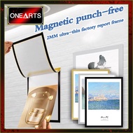 Magnetic Display Board Frame A3 A4 A5 A6 Size for Photo Poster Certificate Frame Holder