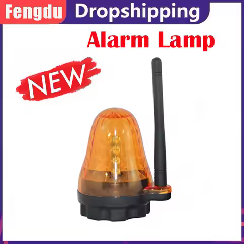 High Intensity LED Warning Beacon Light 24V 230VAC Universal Alarm Signal Lamp for Automatic Gates G