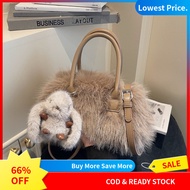 Autumn Winter Fluffy Bag for Women 2025 New Fashion Versatile Crossbody Bag Handheld Pillow Bag Fluf