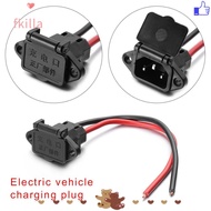 FKILLA 1/2/5pcs E-bike Battery Charger for 36V 48V Charging Plug Universal Electric Vehicle Parts