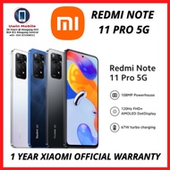 Redmi Note 11 Pro 5G 8GB RAM +128GB ROM 1 YEAR XIAOMI OFFICIAL WARRANTY