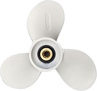Boat Engine Motor Propeller Compatible with Yamaha Outboard 6E0-45943-01 6E04594301 6E0 45943 01 4HP