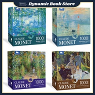 Miniwhale 1000 Pcs Puzzle | Van Gogh | Claude Monet Art Puzzle | 45.7 x 60.9 cm | DIY Home Decoratio