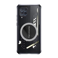 Casing For Samsung Galaxy M62 F62 M52 M12 M02S Heat Dissipation Cover  Breathable Transparent Slim P