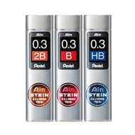 [CHL] PENTEL C273 Ain STEIN Mechanical Pencil Lead Refill 0.3mm 15pcs