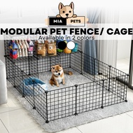 Pet Cage Customizable Gate Modular Animal Playpen Fence for Cat/ Dog/ Guinea Pig