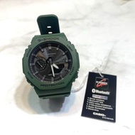 旺角有門市G-SHOCK 新系列 GA-B2100-3A 軍綠色 八角形款 有藍牙 太陽能🌞 2100系列 GA-B2100碳芯防護結構
