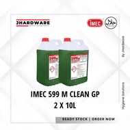 MULTIPURPOSE CLEANER WITHOUT RINSING  , IMEC 599 M Clean GP Halal, 2 x 10L
