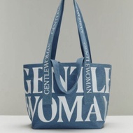 กระเป๋าแคนวาส สะพาย2สาย GENTLE WOMAN รุ่น GW Hollywood Tote Bag