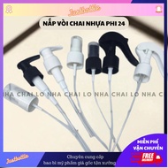 Mist Spray Nozzle Cap Pointed Aluminum Flip Cap 24 Shower Gel Faucet for Cosmetic Bottles Pet Plasti