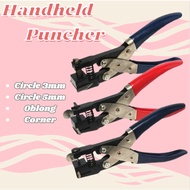 Handheld Single Puncher || Oblong, Circle, Corner