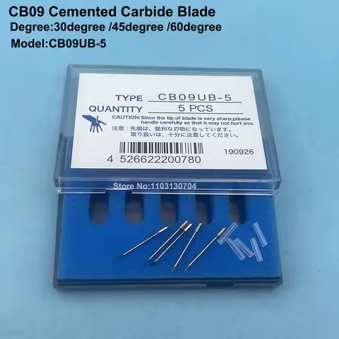 5PC Graphtec CB09 CB09UB-5 Cutting Plotter Blade Knife Cemented Carbide Blade for CE5000 CE6000 CE70