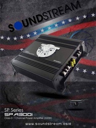 SOUNDSTREAM usa 500W Mono Block CLASS-D 1 Channel Amplifier SP.A3001 ORIGINAL