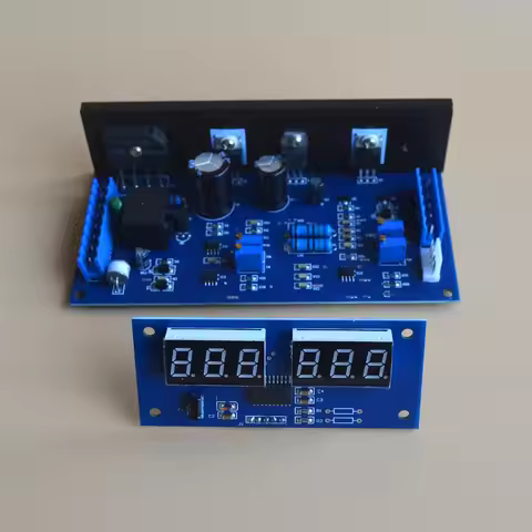 Electrostatic Powder Coating Machine PCB Circuit Board Double Digital LED Display Coating Equipment 