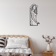 3d Three-Dimensional Sexy Sexy Beauty Acrylic Wall Stickers Home Mirror Stickers Decoration