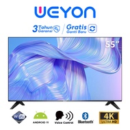 WEYON TV Smart Android 55 inch 50 inch 65 inch  murah promo TV LED Digital 50 inch 55 inch 65 inch M