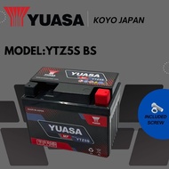 YTZ5S YTZ5 BATTERY MOTOR HONDA YAMAHA EX5 DREAM WAVE WAVE110 WAVE125 LC135 Y15ZR Y15 AVANTIZ SOLARIZ