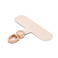 Beige 360 Degree Rotatable Hanger Mobile Phone Lanyard Gasket Curing Cloth