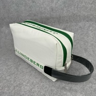 2025 imported original J.LINDEBERG New Golf Handbag Mens And Womens Soft Leather Jl Lightweight Smal