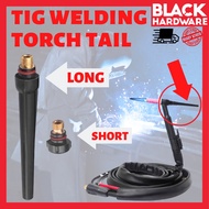 BLACK HARDWARE Mesin TIG MIG WP17 Bengkel Alat Welding Holder Torch Tail Rod Machine Black Long Back