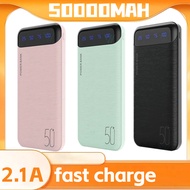 50000MAH Fast Charge PowerBank Large Capacity Ultra-Thin Power Bank Digital Display Power Bank Multi