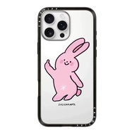 CASETiFY อะคริลิคใสการ์ตูนกระต่ายกับ Magsafe เคสสำหรับ IPhone 17 Pro Max/ 17 16 15 14 13 Pro Max เคส