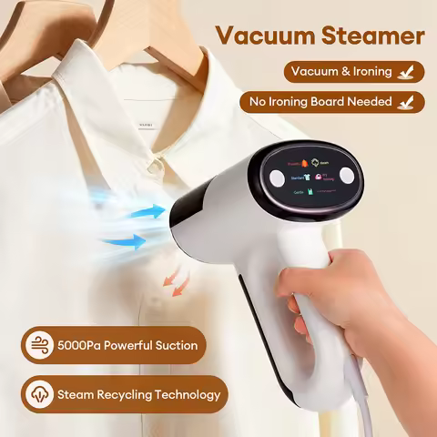 Handheld Vacuum Steam Iron Portable Garment Steamer iron Fast Heating Steam Clothes Iron Wrinkle Rem