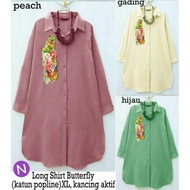 60244 / long shirt butterfly