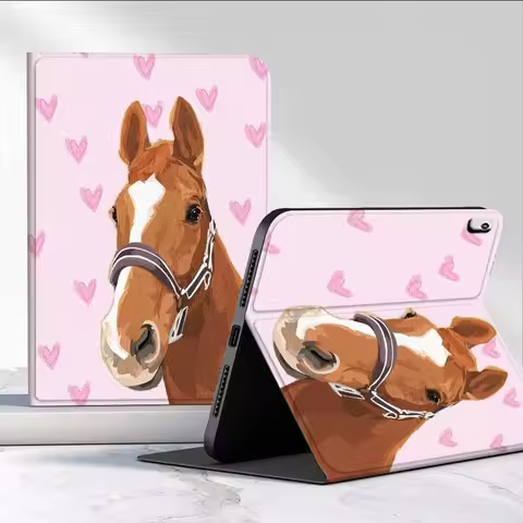 Cute Horse Art For Huawei MediaPad MatePad Pro Air 12 X T5 T10S M6 M5 C5e SE 11 11.5 10.4 Inch Table