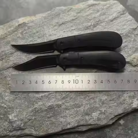 Max Sao Custom knife:F-Lanny2026 Folding Knife β CPM 20CV Blade, Outdoor EDC Camping Tool