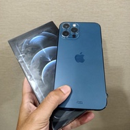 iphone 12 pro max 256 blue bekas ibox se Indonesia