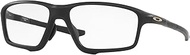 Oakley Men's Ox8080 Crosslink Zero Asian Fit Square Prescription Eyewear Frames