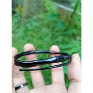 gelang akar bahar hitam asli original aksesoris tangan pria dewasa