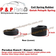 Rear Coil Spring Rubber Getah Pelapik Spring Belakang For Perodua Kancil Kenari Kelisa