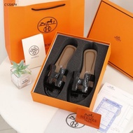 YB8 097hermes Sandal Women Oran Croco Sandal