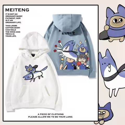 Y2K Monster Hunter Rise Hoodies Cosplay Men's Women's Oversized Sweatshirts Streetwear Long Sleeve P