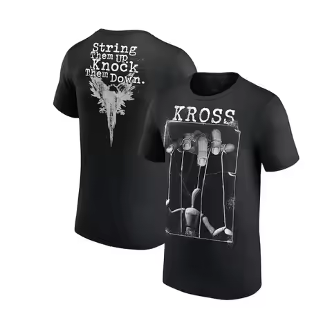 Black Karrion Kross String Them Up T-Shirt