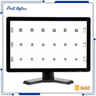 19 Inch Screen Vision Chart Panel Led Visual Acuity Testing Chart Eye Vision Ophthalmic LCD Optical 