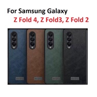 Ốp Lưng Sulada Vân Da Cho Samsung Galaxy Z Fold 4 Z Fold 3 Z Fold 2 - Phụ Kiện PT