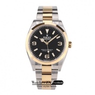 Rolex Explorer Black Dial Steel Belt For Men Automatic Mechanical Watch #Luxury