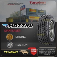 MAZZINI GIANTSAVER tire,tayar,tyre 215/70R17,225/65R17,225/60R17,235/60R17,265/60R17,265/60R18,235/60R18